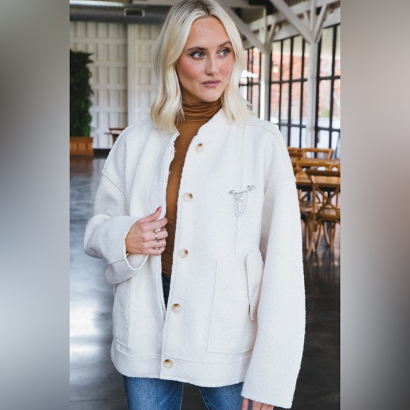 Free People Willow Bomber Jacket - Picture 1 of 10